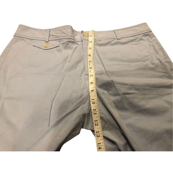 Dockers mid rise curt light blue Bermuda style shorts size 14 - Picture 10 of 11